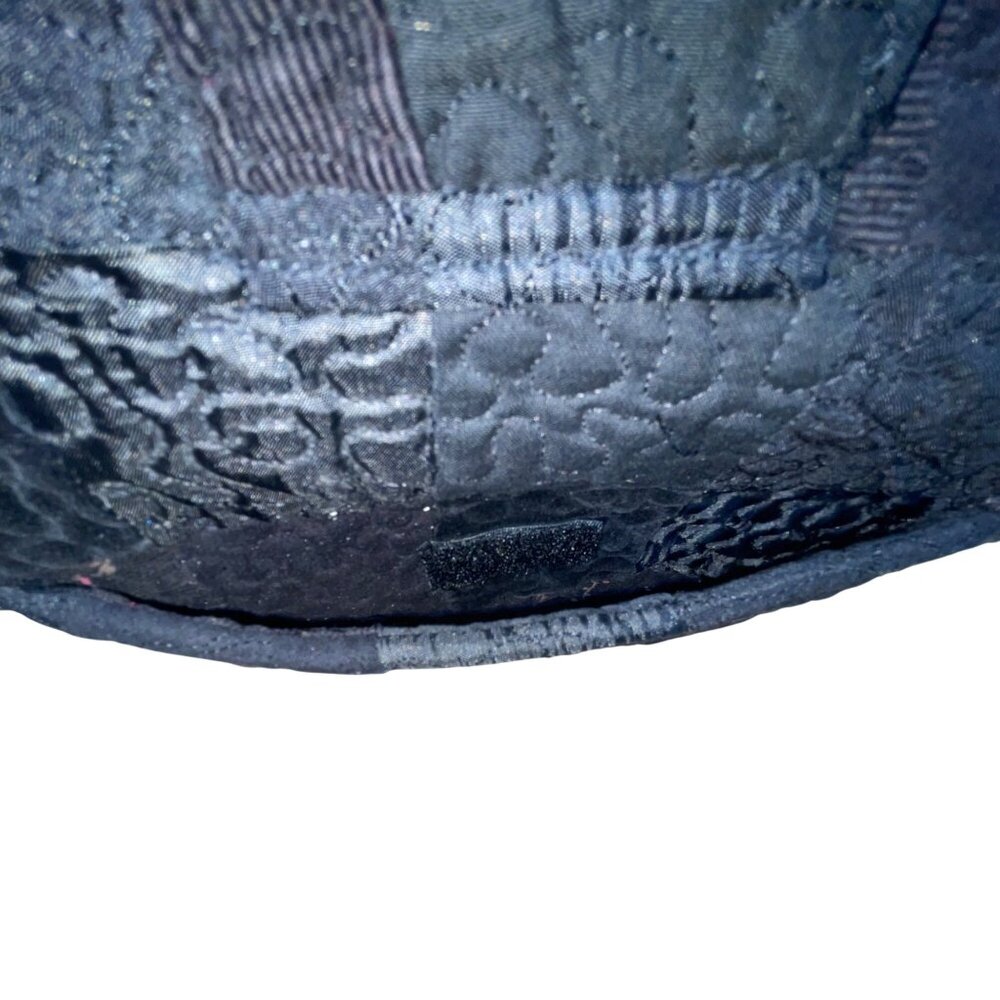 Donna Sharp Women’s Black Quilted Patchwork Doubl… - image 7